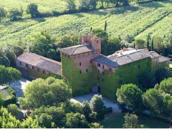 Castello Di San Fabiano Guest House モンテローニ・ダルビア エクステリア 写真